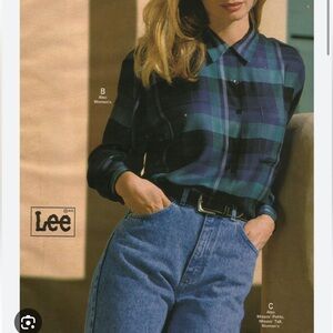 Lee High-Rise Blue Women’s Jeans